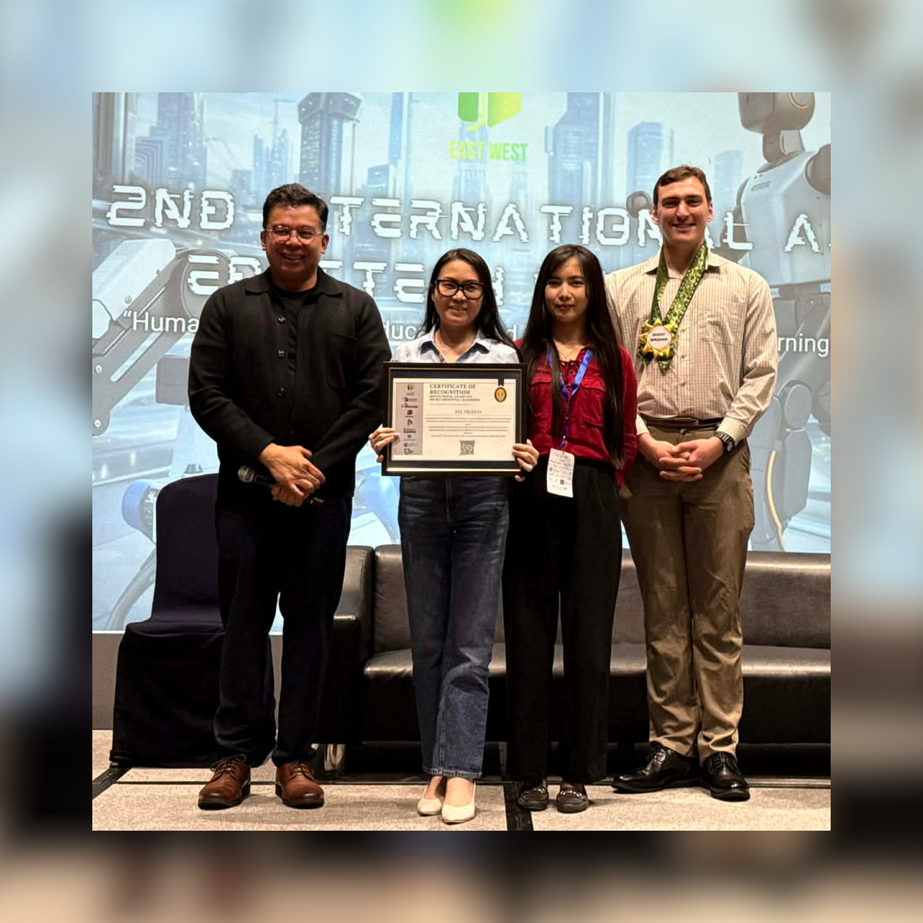 FEU Diliman Recognized for Micro-Credential Leadership at International AI Edutech Conference