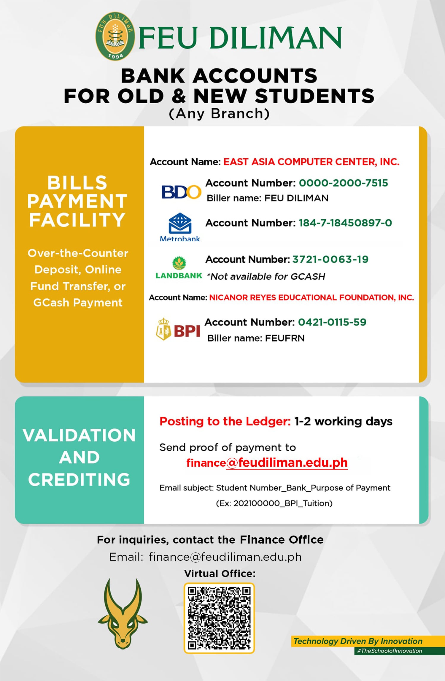 Metrobank Instructions